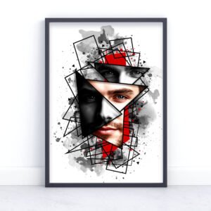 Abstract Mixed Media Photo Effect