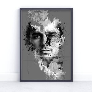 Custom mixed art photo effect portrait – a unique and artistic representation of your photo