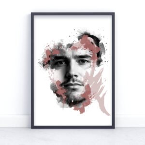 Personalised fine art portrait from photo – a unique, custom artwork capturing the essence of your loved one.