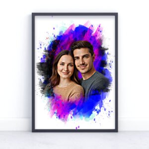 family photo art print